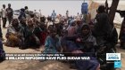 Four million people have fled Sudan since start of war