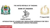 Bank of Tanzania Begins Implementation of Self-Regulation for Tier II Microfinance Providers, (…)